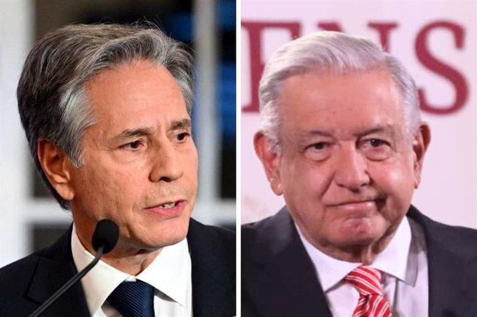 AMLO solo recibirá a Blinken y Garlan en PN para reunión