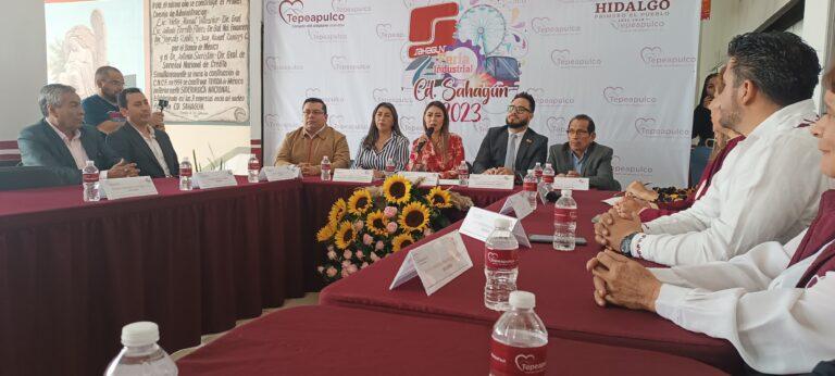 Presentan cartel de la “Feria Industrial Ciudad Sahagún 2023”