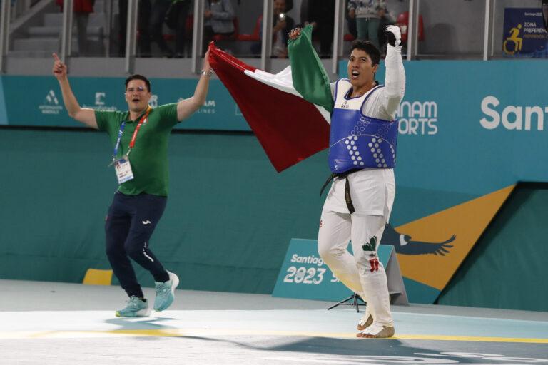 México suma sexto oro en el taekwondo de Santiago 2023