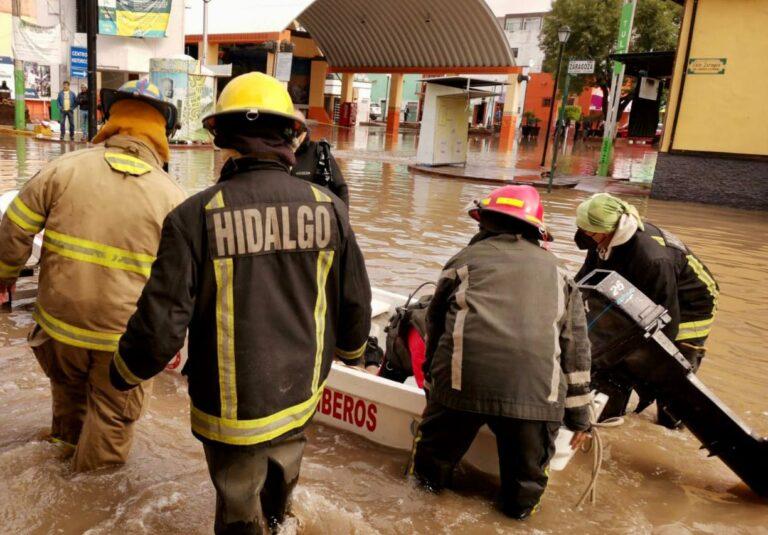 Hidalgo envía equipo de rescate y apoyo a Acapulco, Guerrero