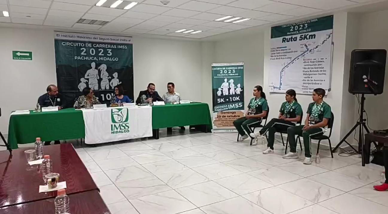 Presentan Carrera Atlética Familiar IMSS 2023