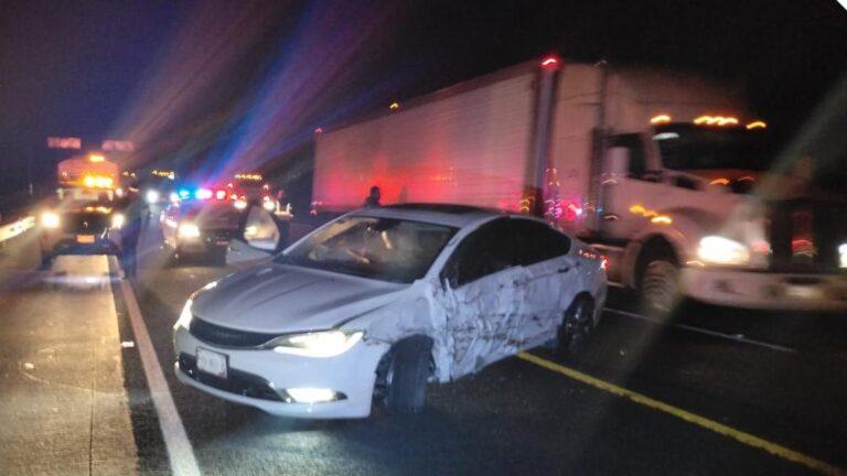 Lesionados dos menores en accidente vehicular, están en el hospital