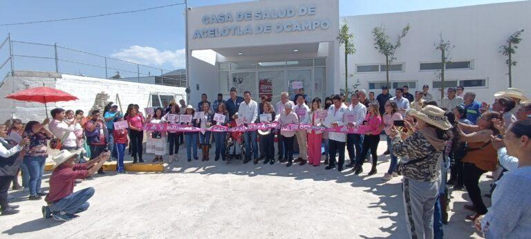 Entregan Casa de Salud de la comunidad de Acelotla