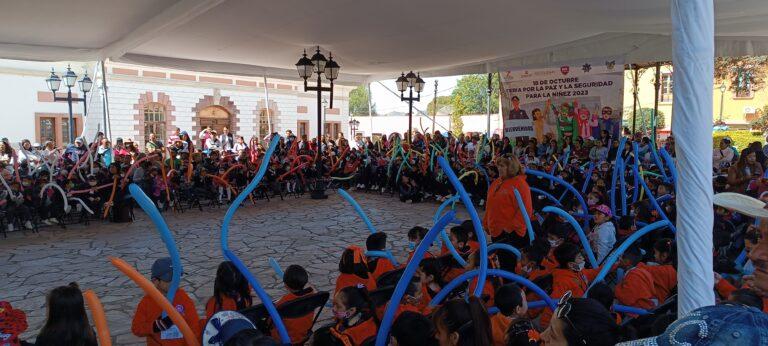 Realizan “Feria por la Paz y la Seguridad para la Niñez 2023”
