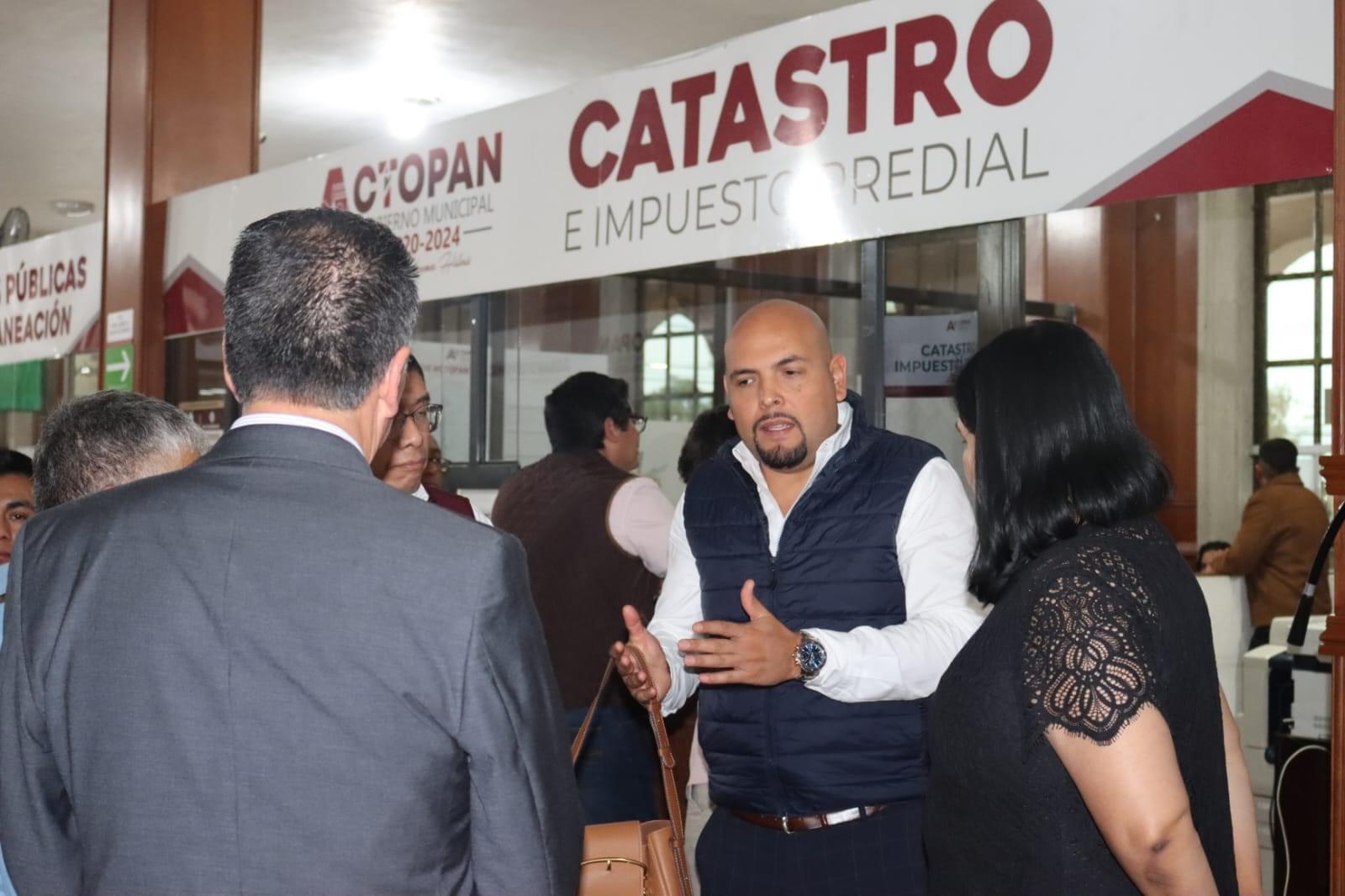 Modernizan el catastro en Actopan, empresarios se beneficiaban 