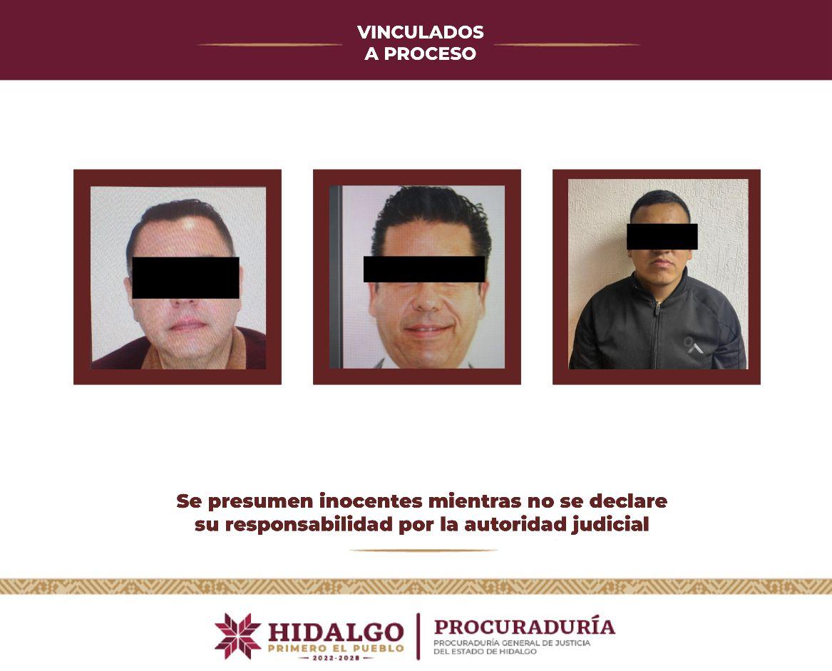 Por un fraude procesal, la PGJEH, logró que tres personas fueran vinculadas a proceso