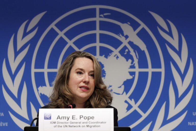 La nueva directora de la OIM quiere rutas más seguras para los migrantes en Latinoamérica La nueva directora de la OIM quiere rutas más seguras para los migrantes en Latinoamérica