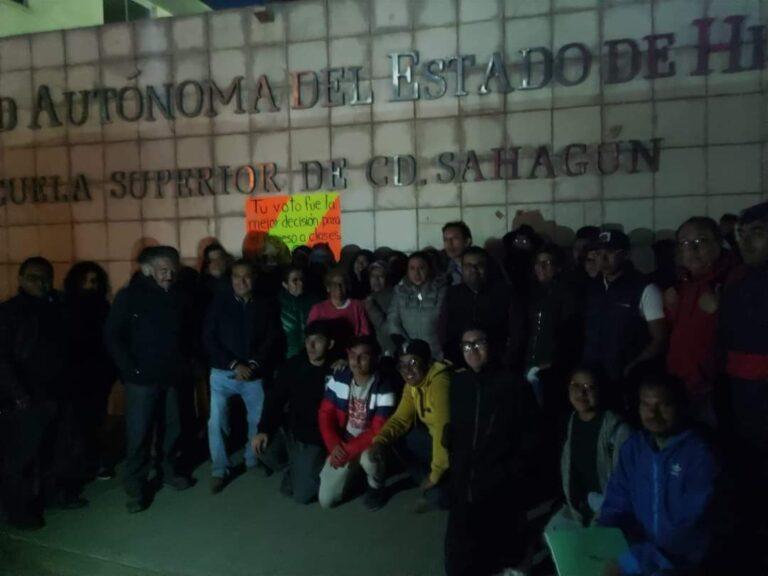 Docentes de la ESSH, se burlan de estudiantes paristas Docentes de la ESSH, se burlan de estudiantes paristas