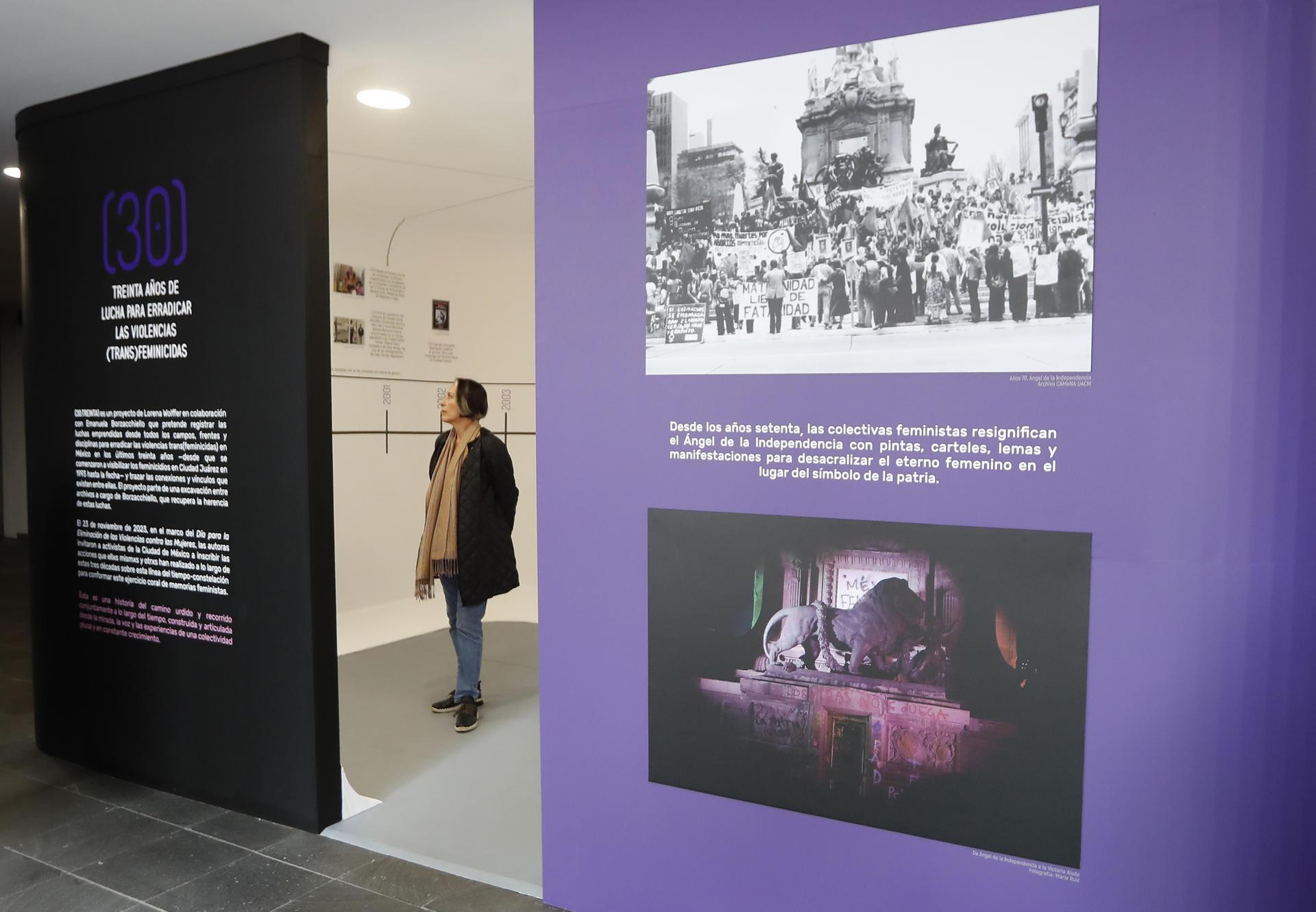 Una exposición genera una “historia coral” de la lucha contra los feminicidios en México