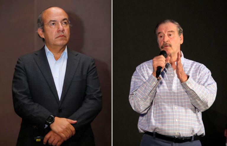 Expresidentes mexicanos Fox y Calderón felicitan a Milei y golpean de paso a López Obrador