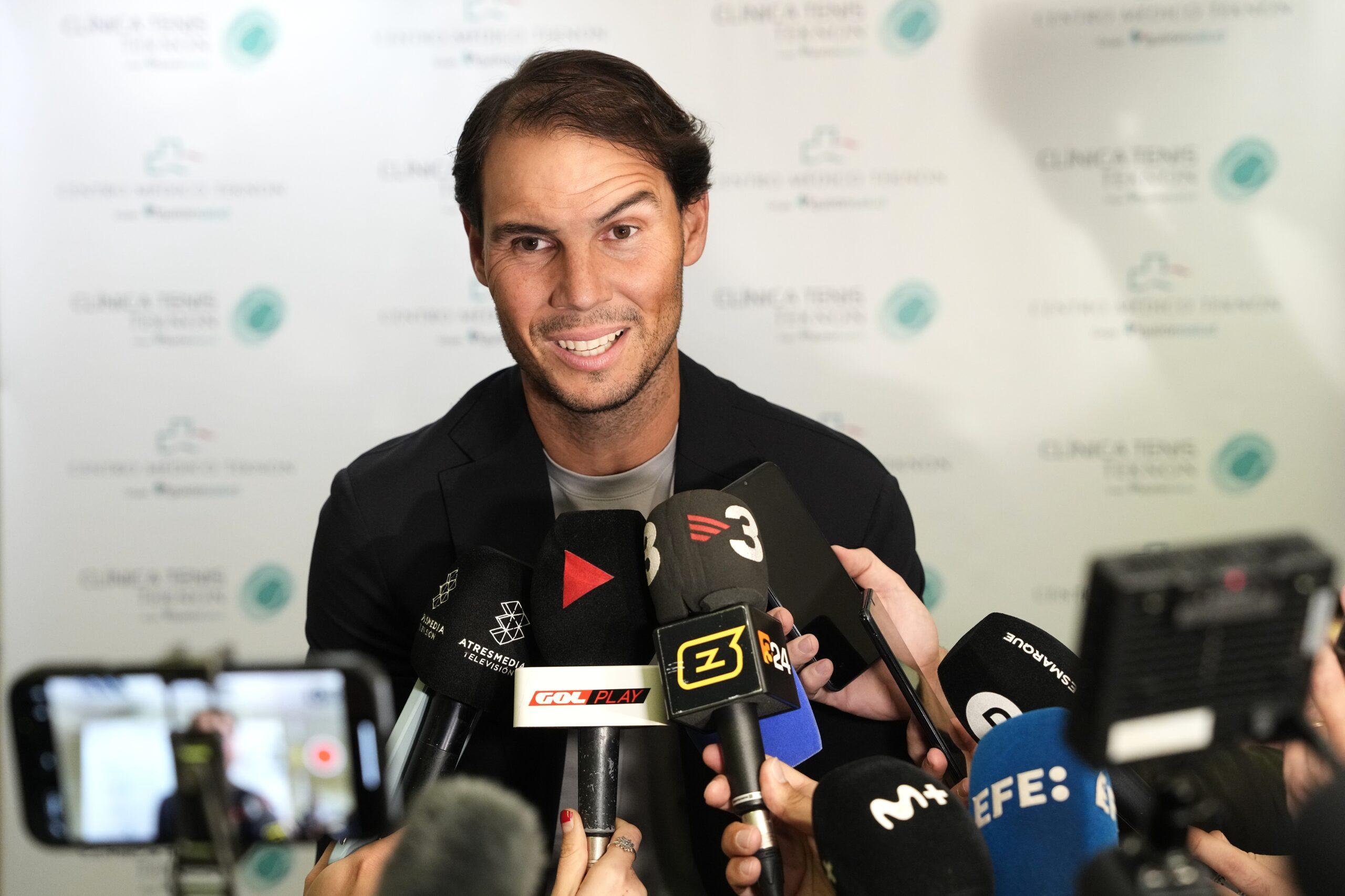 Nadal no pone fecha a su regreso: “Pero ahora sé que volveré a jugar a tenis algún día”