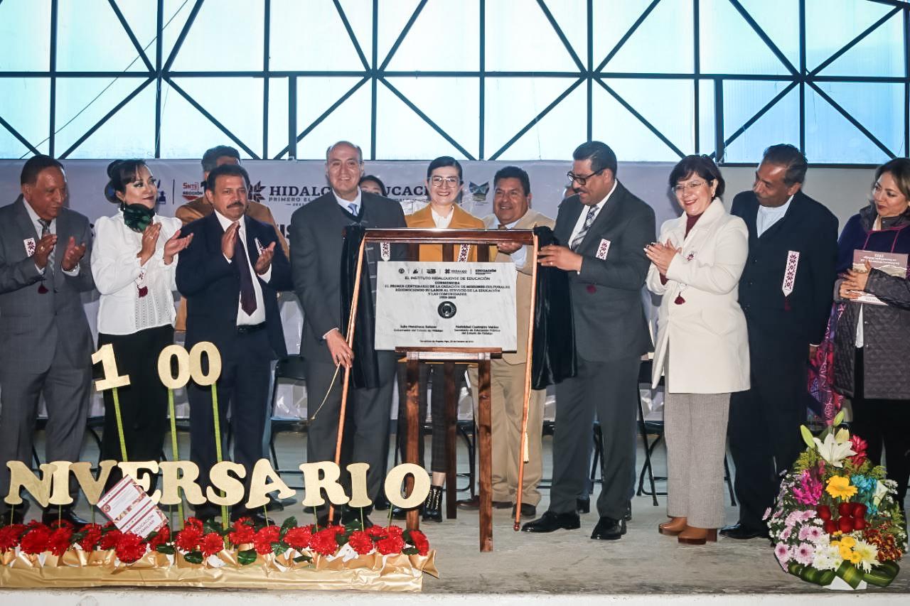 Celebran centenario de “Misiones Culturales” 