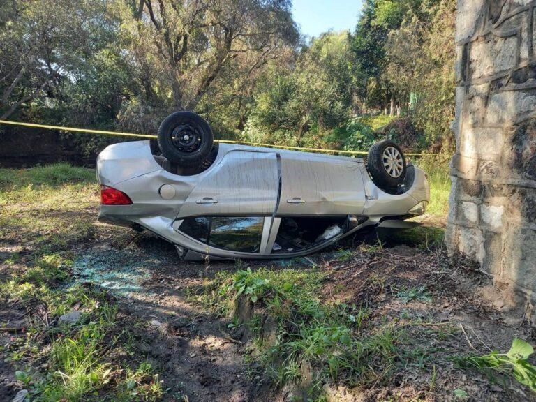 Mañana trágica en San Mateo Buenavista murieron dos en un aparatoso accidente Mañana trágica en San Mateo Buenavista murieron dos en un aparatoso accidente