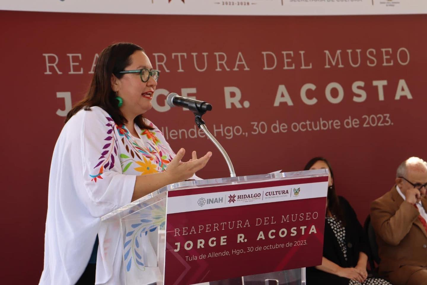 Realizan reapertura del museo Jorge R. Acosta