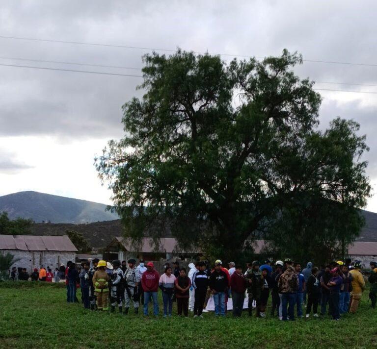 Sepultan a víctimas de explosión, municipio trabajará con pirotécnicos