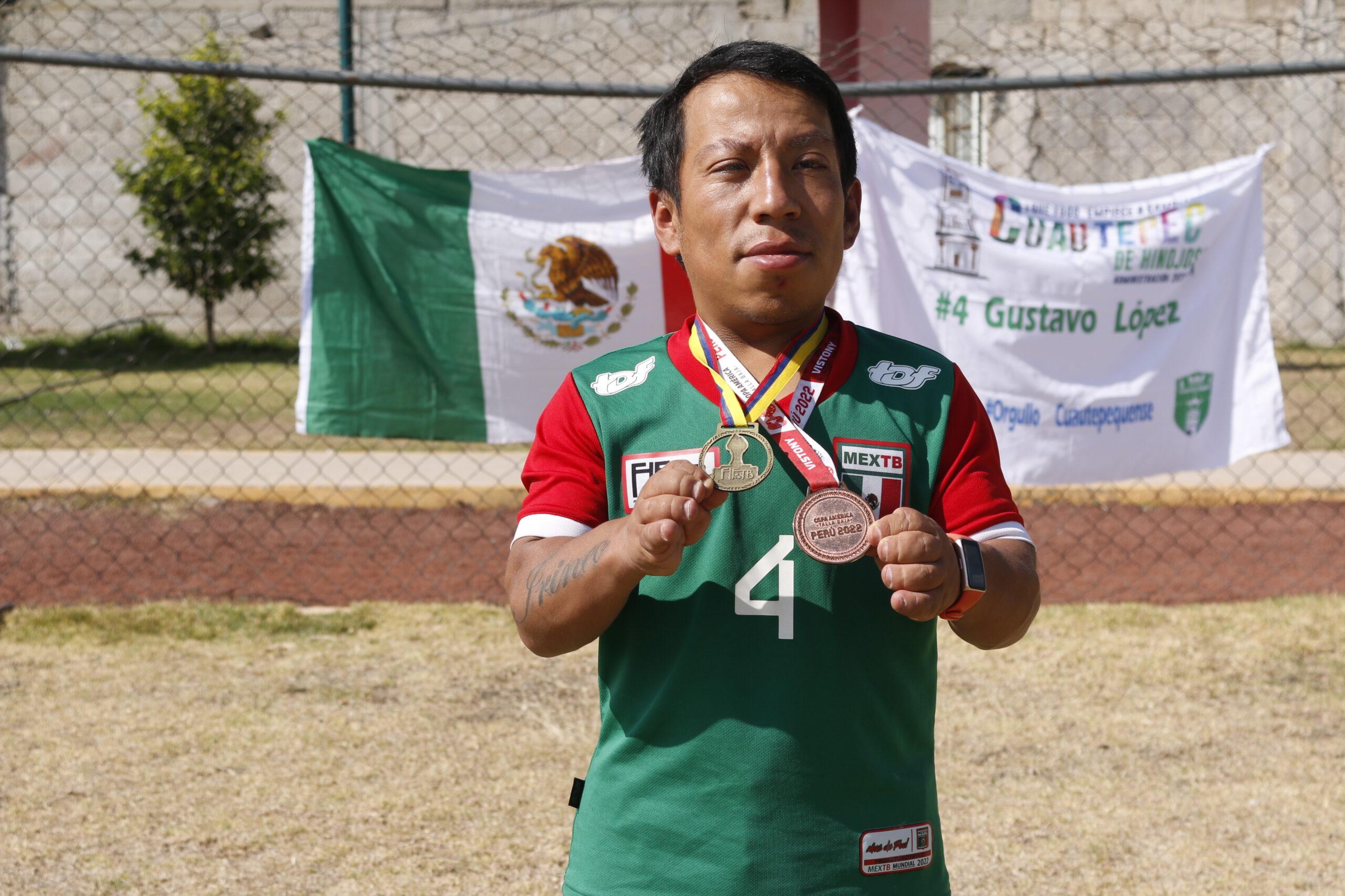 Único hidalguense en disputar el Mundial de Fútbol de Talla Baja