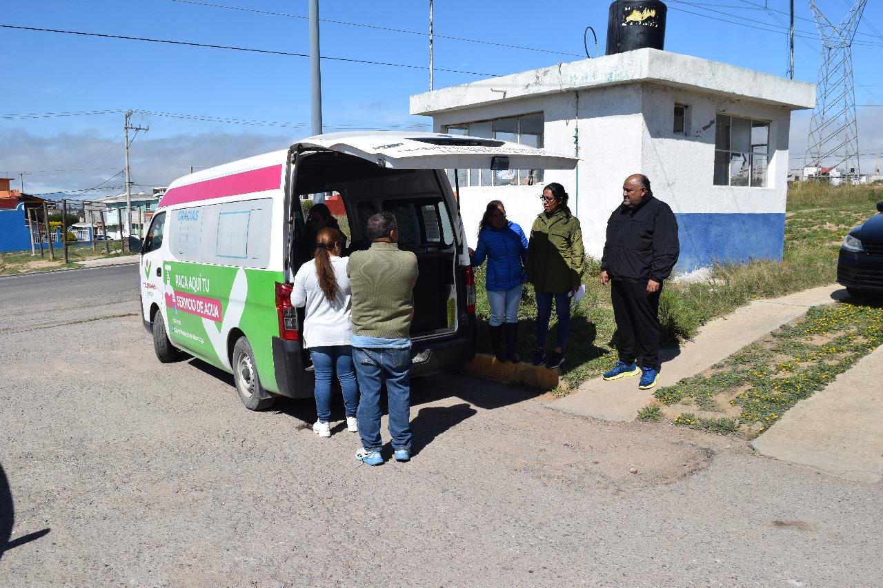 Aprovechar la caja móvil para hacer pago de su servicio de agua