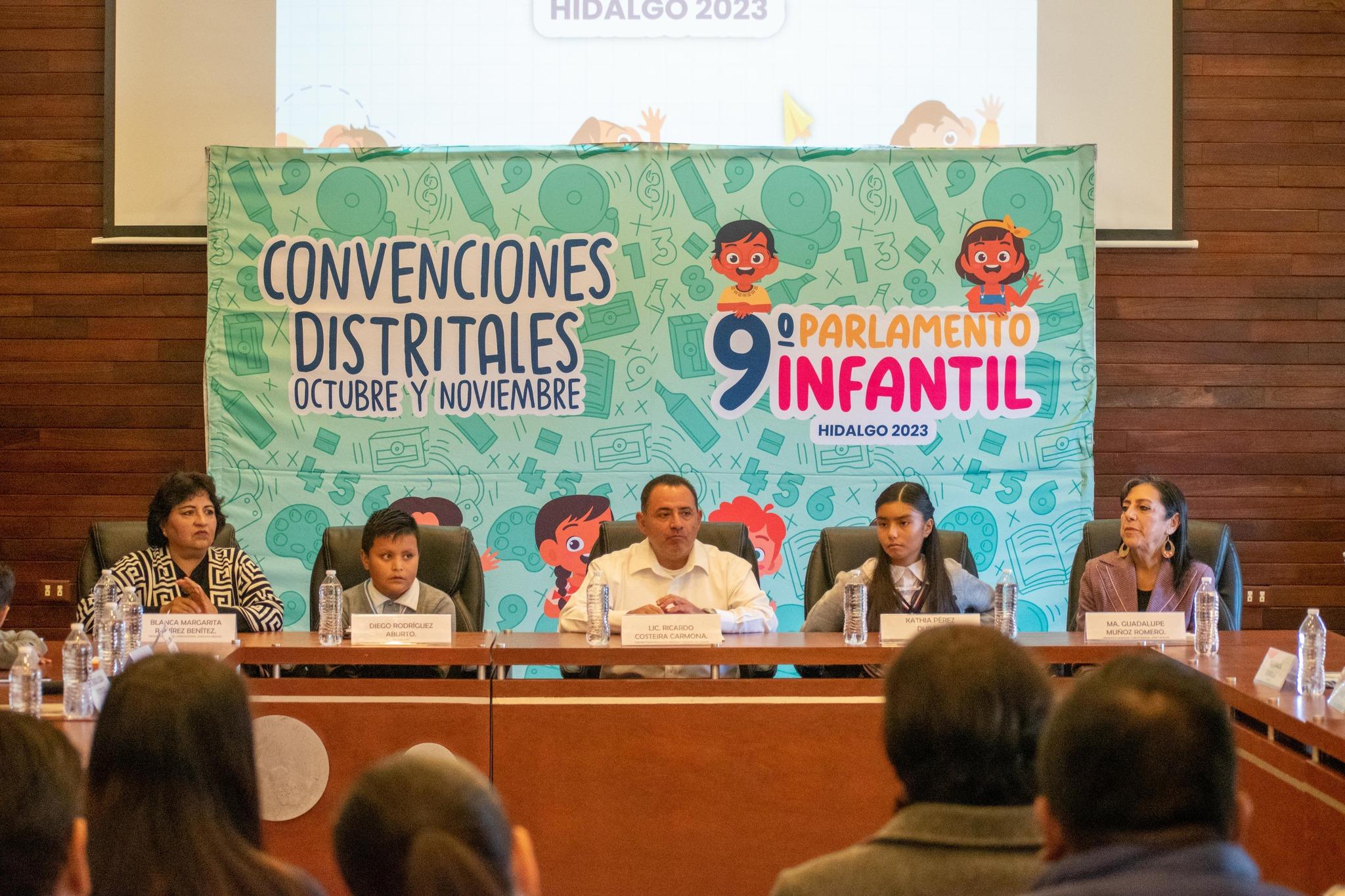 Eligen a representante del Distrito X, para el Parlamento Infantil Hidalgo 2023