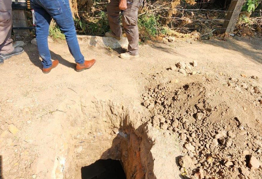 Aseguran túnel huachicolero con una toma clandestina e implementos