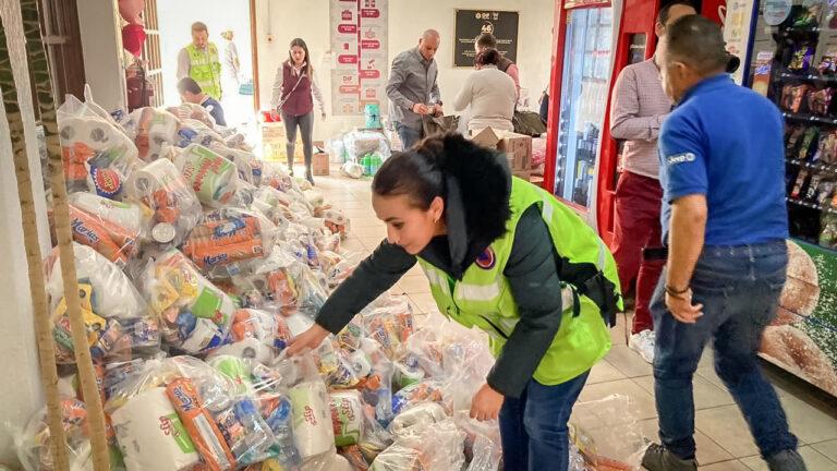 Hidalgo se solidarizó con damnificados guerrerenses Hidalgo se solidarizó con damnificados guerrerenses