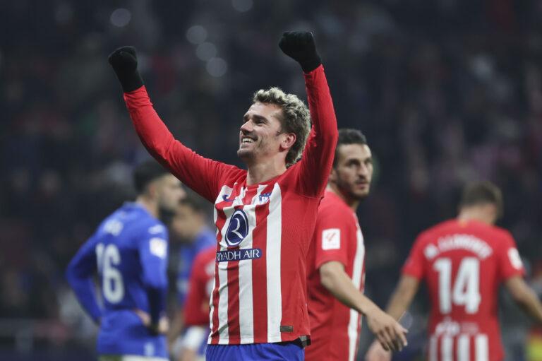 Griezmann iguala a Luis como el máximo goleador de la historia del Atlético Griezmann iguala a Luis como el máximo goleador de la historia del Atlético