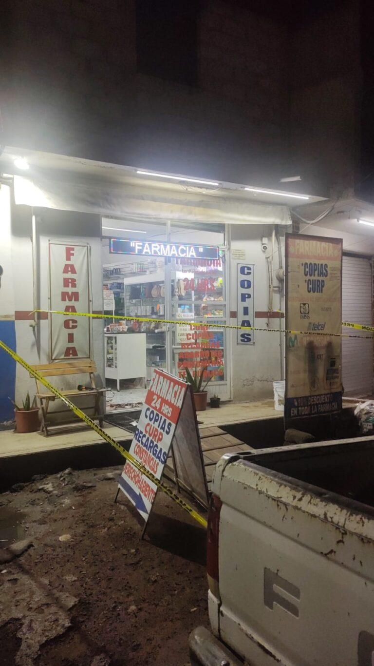 En violento asalto a mano armada en una Farmacia, muere un hombre y una mujer En violento asalto a mano armada en una Farmacia, muere un hombre y una mujer