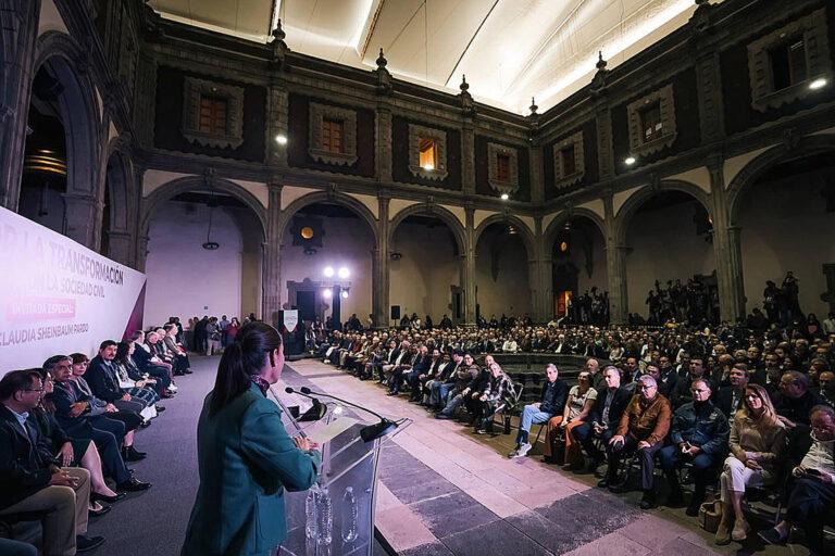 Sheinbaum anuncia foros para diseñar plan de Gobierno Sheinbaum anuncia foros para diseñar plan de Gobierno