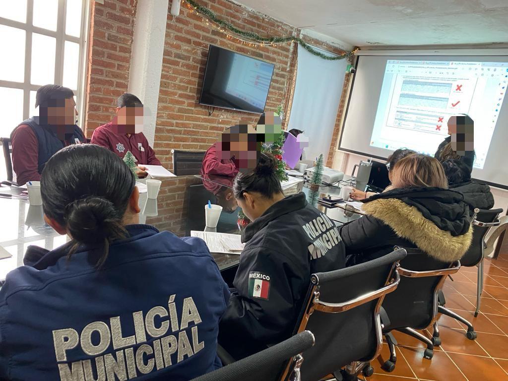 Imparten a policías municipales de Tizayuca curso “Niveles de Control en la Detención”