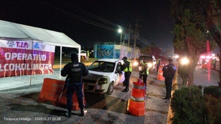 Implementan el operativo Alcoholímetro en Tizayuca Implementan el operativo Alcoholímetro en Tizayuca