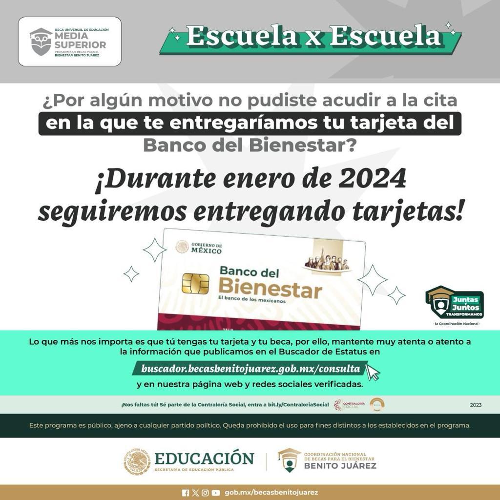 Amplían plazo para solicitud de beca de educación básica