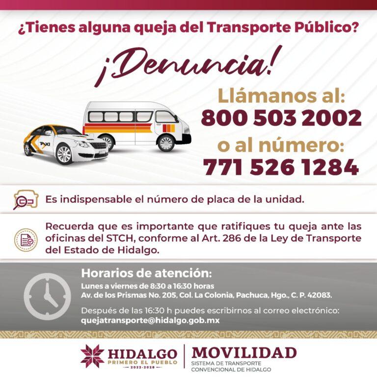 Tarifas del transporte público sin incrementos