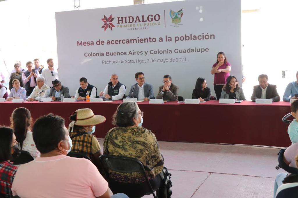 Política de proximidad social favorece a hidalguenses 