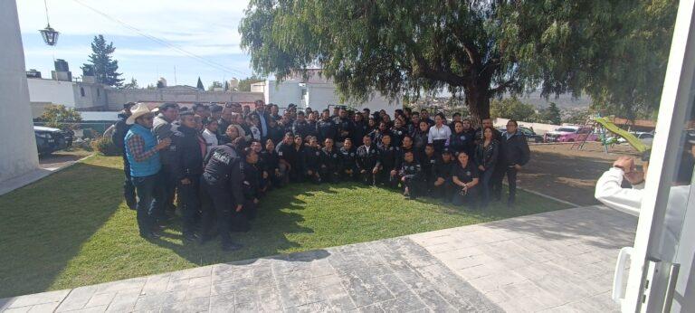 Alcalde de Zempoala, conmemora el “Día del Policía”