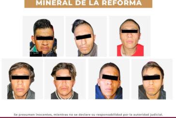 Desarticulan 2 grupos delictivos; operaban en Mineral de la Reforma y en Tlaxcoapan 