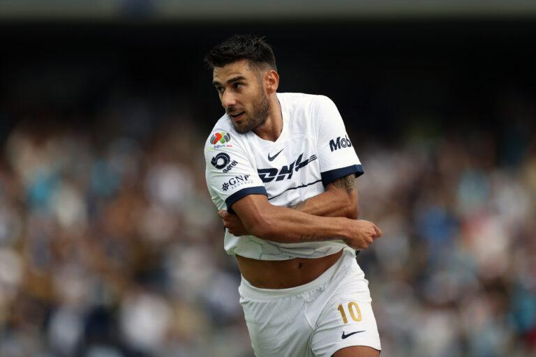 El argentino Eduardo Salvio anota el gol con el que Pumas vence a Juárez El argentino Eduardo Salvio anota el gol con el que Pumas vence a Juárez