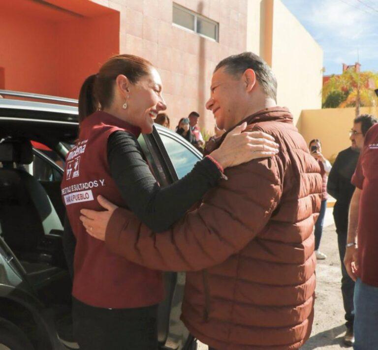 CLAUDIA SHEINBAUM VISITA HIDALGO