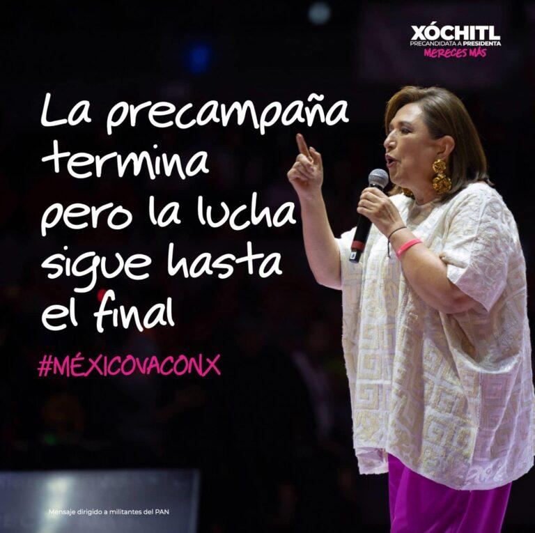 Xóchilt Gálvez afirma que es “ahora o nunca” para enderezar el país Xóchilt Gálvez afirma que es “ahora o nunca” para enderezar el país