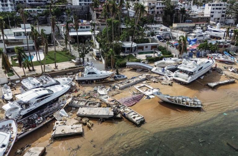 La contaminación marina aún azota Acapulco