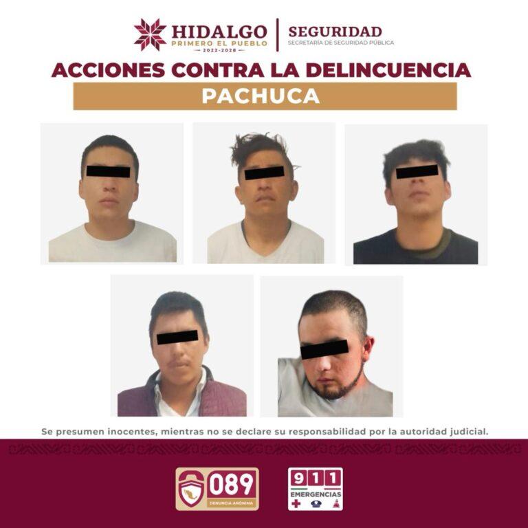 Luego de persecución y balacera, atraparon a cinco por robo a transporte y abigeato Luego de persecución y balacera, atraparon a cinco por robo a transporte y abigeato