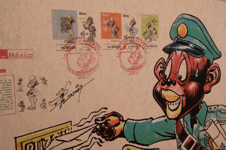 Exponen obra del caricaturista Sixto Valencia en Pachuca