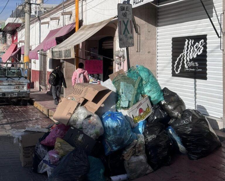 Continúa problema de la basura, aún no se localiza un espacio propio Continúa problema de la basura, aún no se localiza un espacio propio