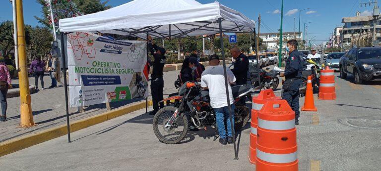 Inician operativo “Motociclista Seguro” Inician operativo “Motociclista Seguro”