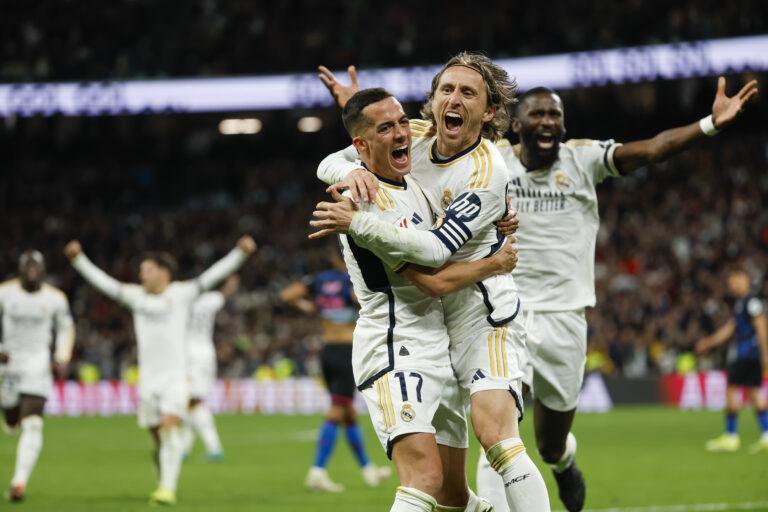 Modric evita el bache del líder Modric evita el bache del líder