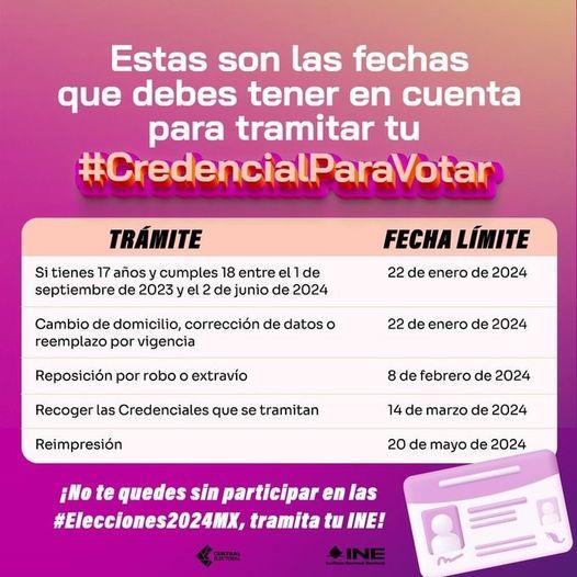 Agotados trámites para obtener credencial de elector
