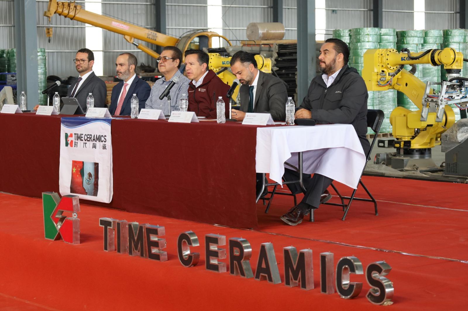 La FGR, decretó levantar aseguramiento de planta Time Ceramics