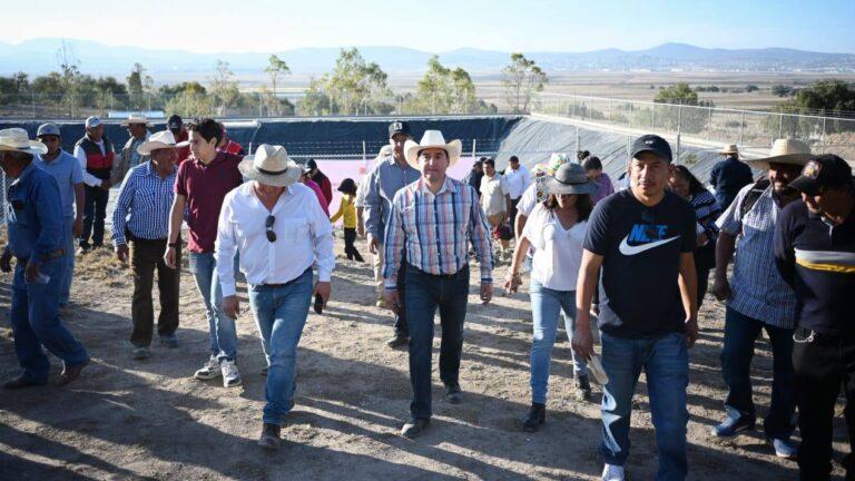 Emprenden acciones para recolectar agua en zonas agrícolas  