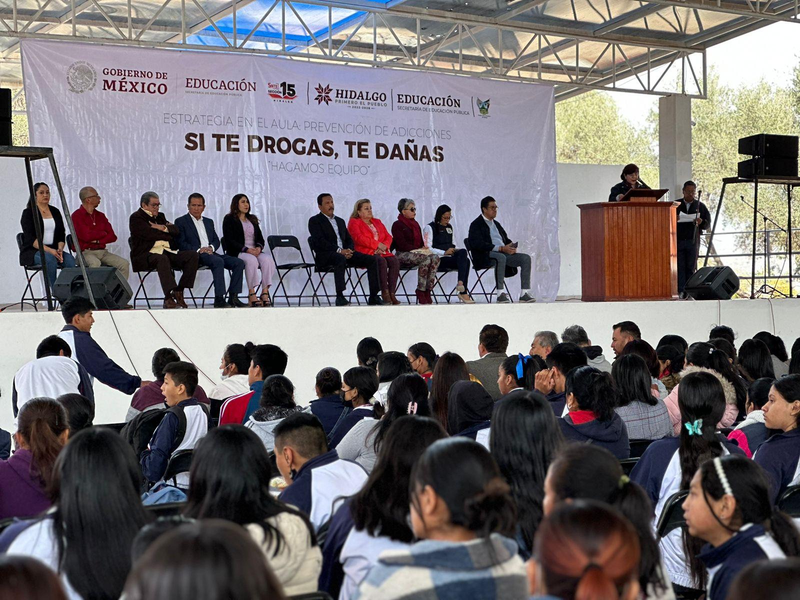 Lanzan campaña contra la drogadicción