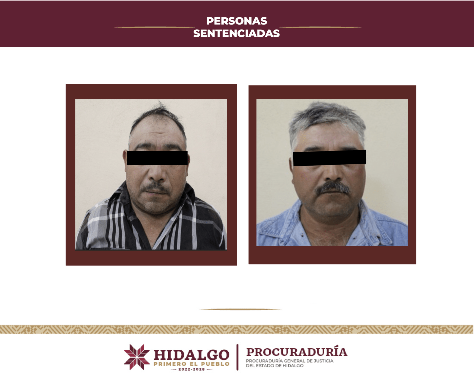 Sentenciaron a dos a 64 años de prisión por secuestro exprés agravado y robo