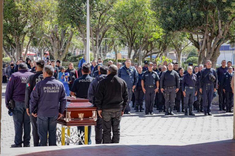 Último adiós a elemento de Seguridad Pública y Movilidad Municipal de Apan, Sergio Santillán Escobedo Último adiós a elemento de Seguridad Pública y Movilidad Municipal de Apan, Sergio Santillán Escobedo