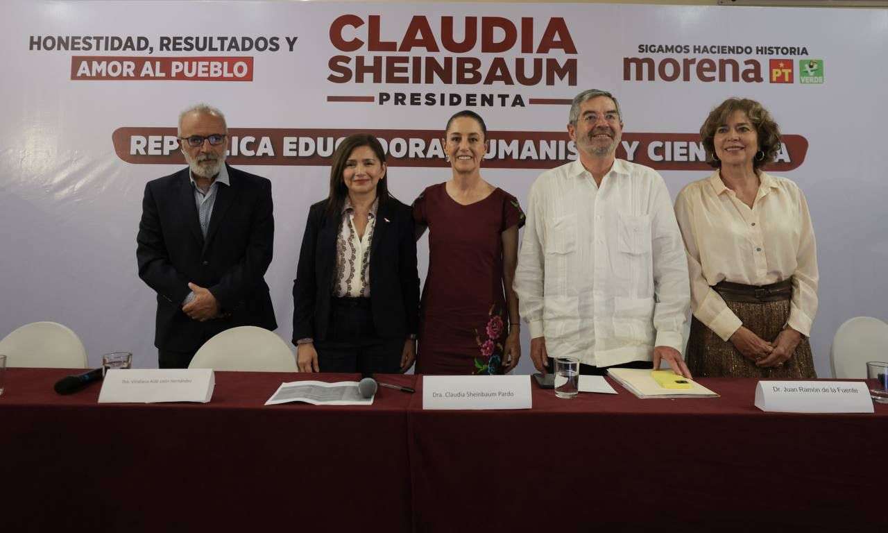 Claudia Sheinbaum presenta el eje “República educadora, humanista y científica”